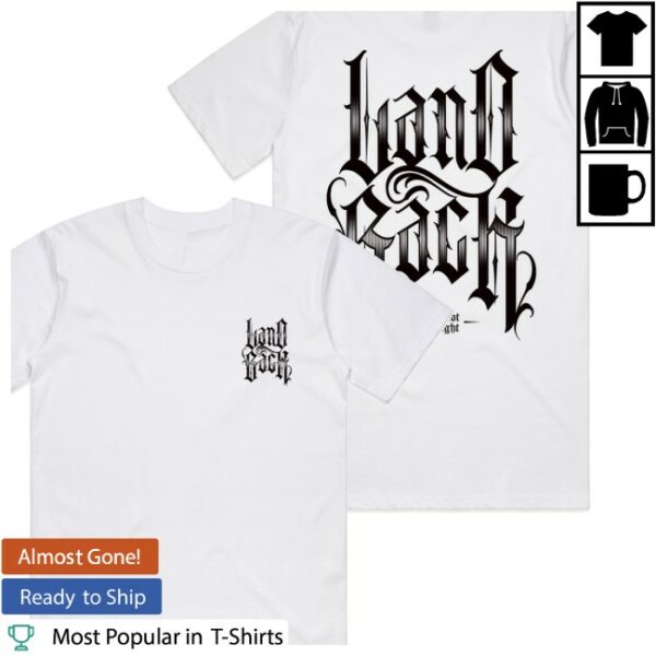 Poetik 685 Store Merch Landback White Tee
