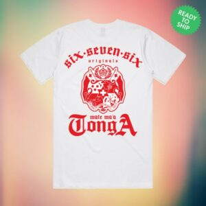Poetik 685 Store Merch Originals Mate Ma’A Tonga White Tee