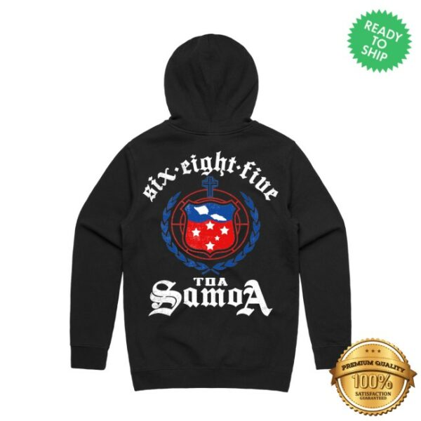 Poetik 685 Store Merch Originals 685 Toa Samoa Black Hoodie