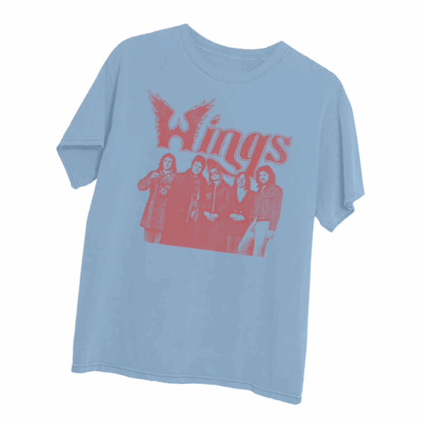 Paul Mccartney Store Merch Wings Band T-Shirt
