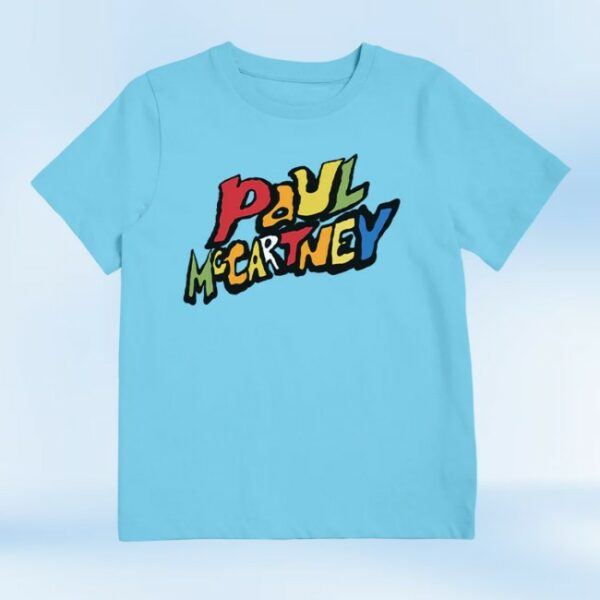 Paul Mccartney Store Merch Got Back Kids Tour T-Shirt