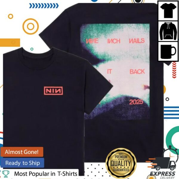 Nin Catalog Store Merch Peel It Back Tour T-Shirt