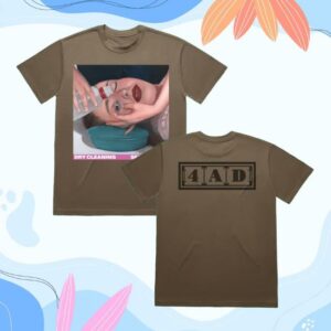 Dry Cleaning Band Merch Store Secret Love Brown T-Shirt