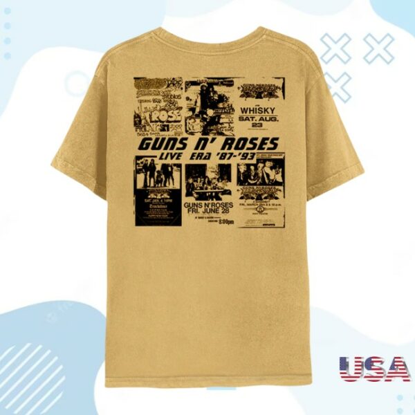 Guns N’ Roses Official Store Live Era T-Shirt