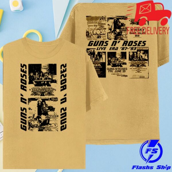 Guns N’ Roses Official Store Live Era T-Shirt
