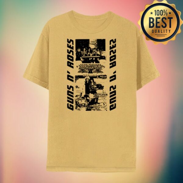 Guns N’ Roses Official Store Live Era T-Shirt