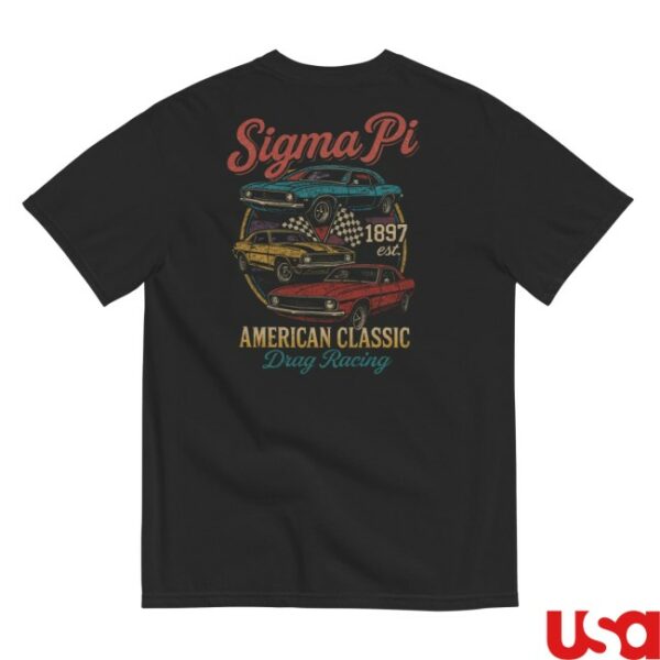 Sigmapi Store Merch Sigma Pi Vintage Cars T-Shirt