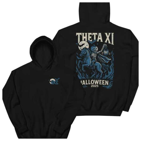 Thetaxi Store Merch Theta Xi Halloween Hoodie