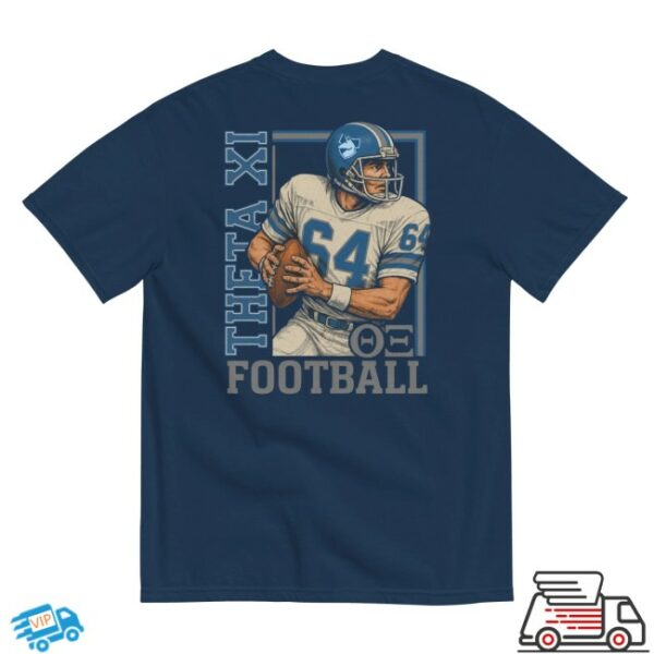 Thetaxi Store Merch Theta Xi Football T-Shirt