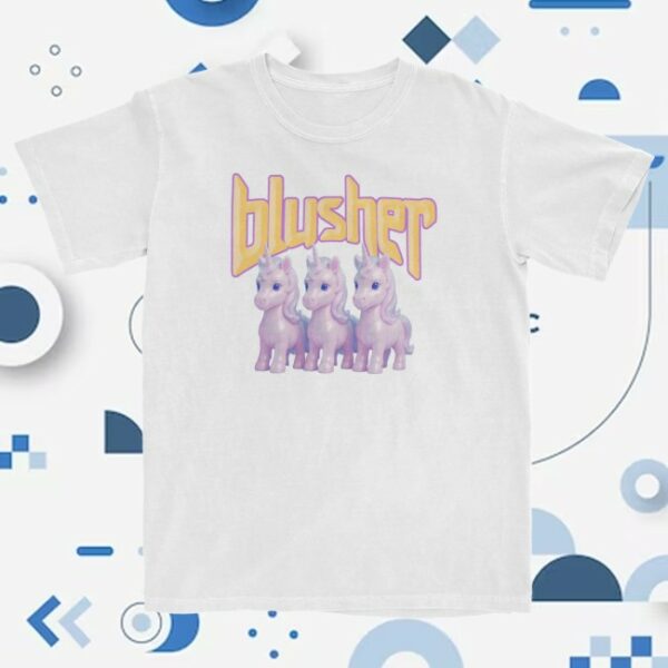 Warner Music Store Merch Blusher Unicorn Tee