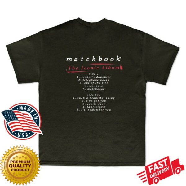 Warner Music Store Merch Matchbook T-Shirt