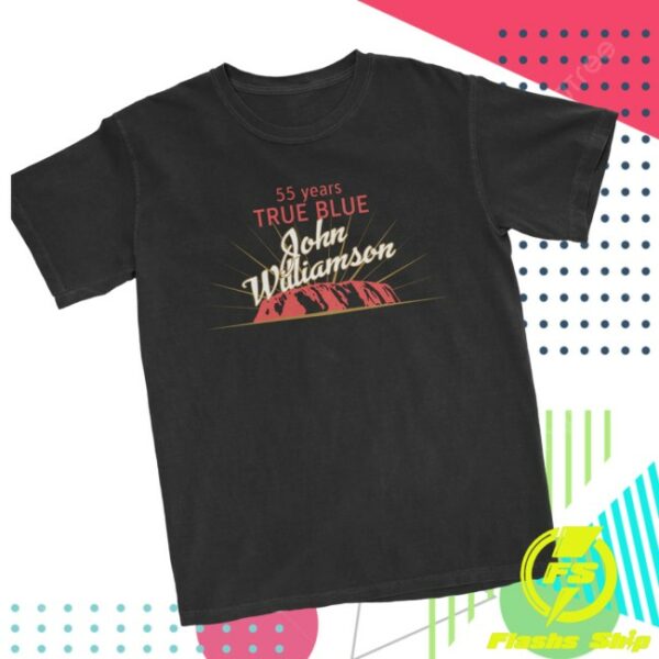 Warner Music Store Merch 55 Years Of True Blue T-Shirt