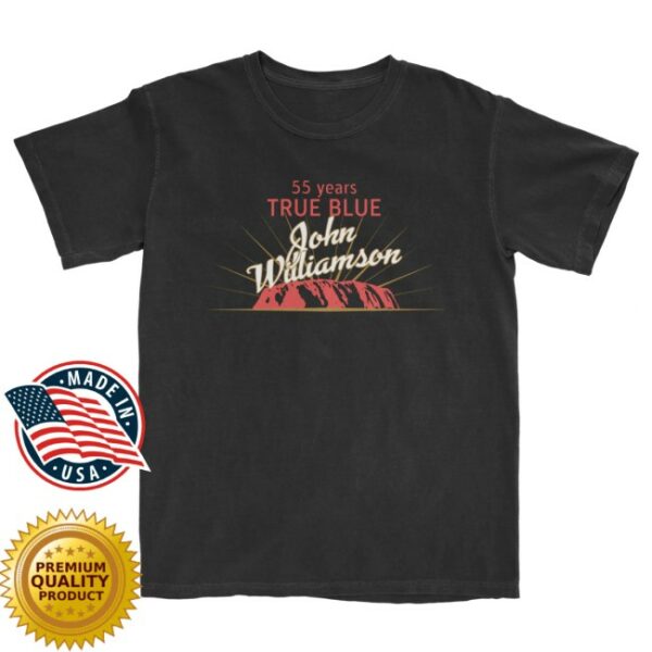 Warner Music Store Merch 55 Years Of True Blue T-Shirt