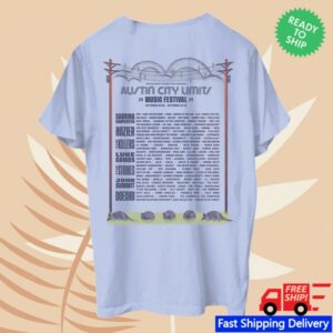 Aclfestival Store Merch Dillo Lineup Tee