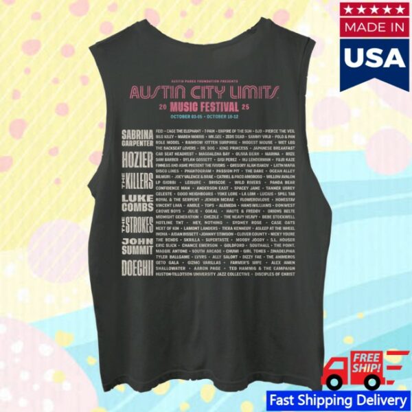 Aclfestival Store Merch Women’s Paddling Lineup Tank