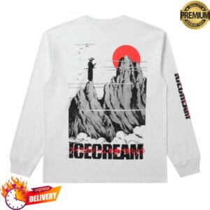 Bbcicecream Store Merch Icecream Train Harder Long-Sleeve Tee
