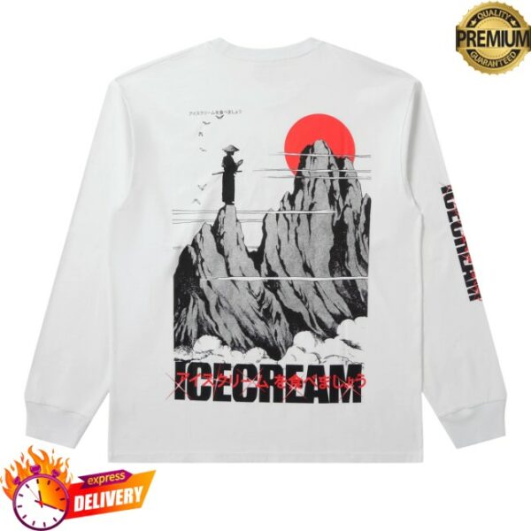 Bbcicecream Store Merch Icecream Train Harder Long-Sleeve Tee