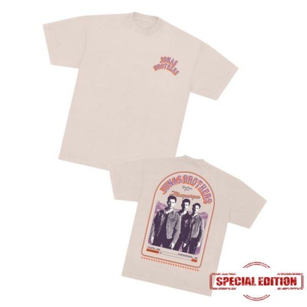 Jonas Brothers Merch Store Greetings From Your Hometown Albuquerque Nm Tee