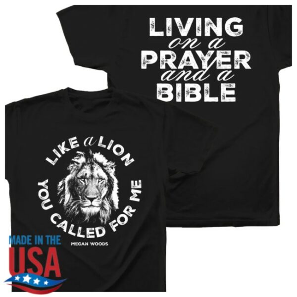 Megan Woods Store Merch Like A Lion Tee