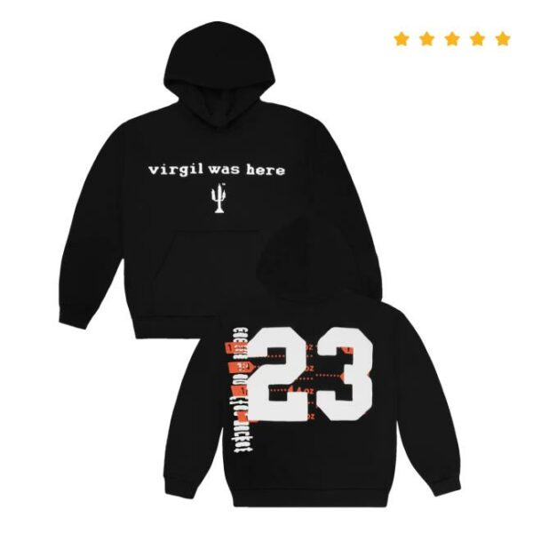 Cactusplantfleamarket Merch Store Virgil Was Here Hooded Sweatshirt
