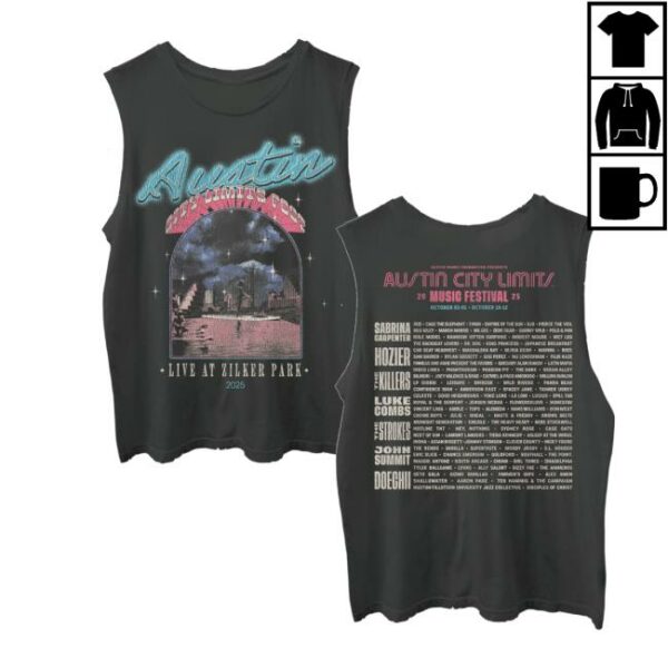 Aclfestival Store Merch Paddling Lineup Tank