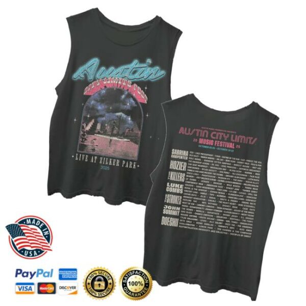 Aclfestival Store Merch Paddling Lineup Tank