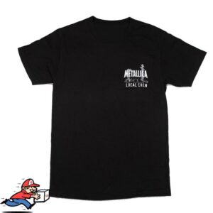 Metallica Merch Store Load Stage Local Crew T-Shirt