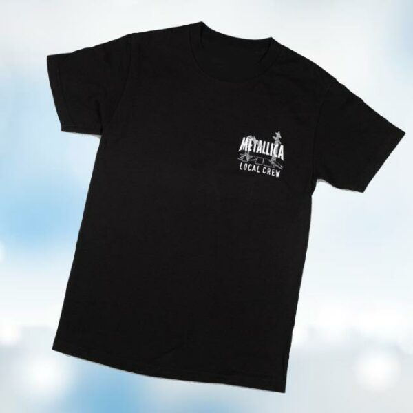 Metallica Merch Store Load Stage Local Crew T-Shirt
