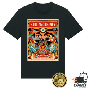 Paul Mccartney Merch Store Got Back 2025 Santa Barbara Event T-Shirt
