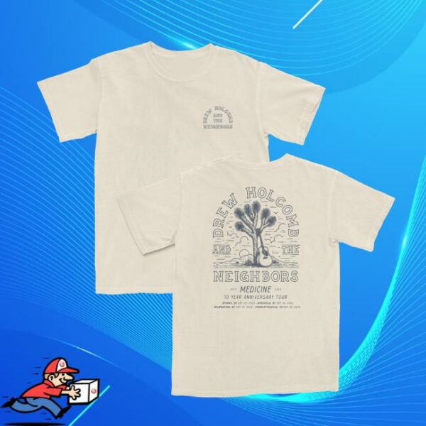 Drewholcomb Merch Store Medicine Anniversary Tee