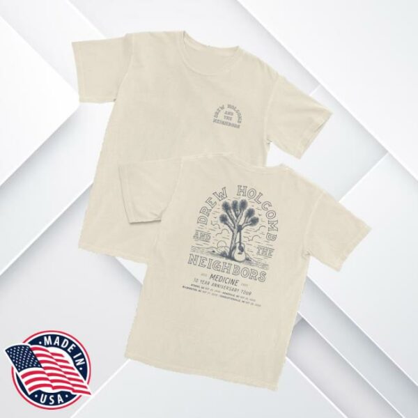 Drewholcomb Merch Store Medicine Anniversary Tee