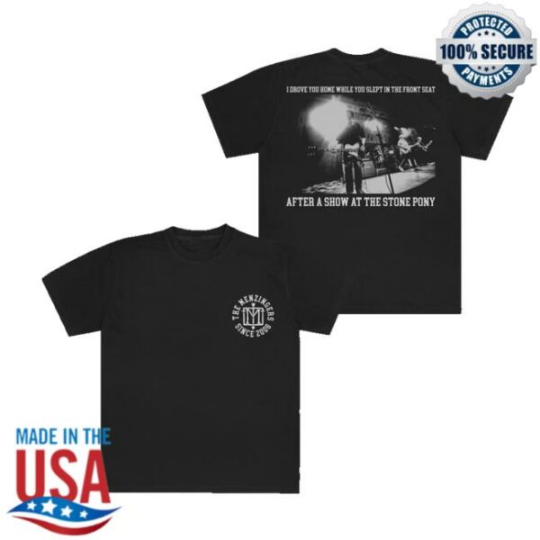 The Menzingers Merch Store Stone Pony Tee