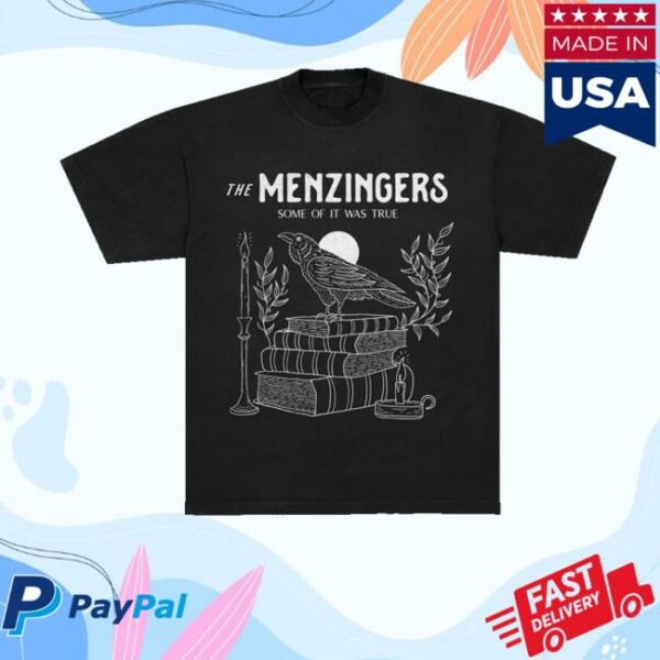 The Menzingers Merch Store Black Raven Tee