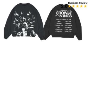 Don’t Be Lonely By Yourself Merch Store Grow Wings Tracklist Sweatshirt