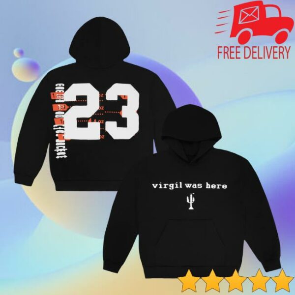 Cactus Plant Flea Market Merch Store Vaa Cpfm Virgil Was Here Hooded Sweatshirt
