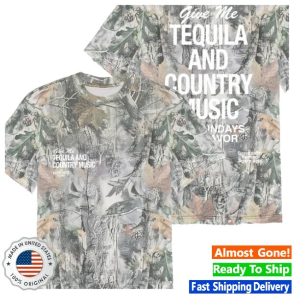 Los Sundays Store Merch The Tequila & Country Music Tee