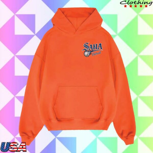 Sana Detroit Merch Store Skubal Hoodie Orange