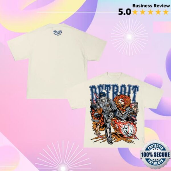 Sana Detroit Merch Store Skubal Tee Cream