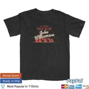 Warner Music Merch Store 55 Years Of True Blue T-Shirt