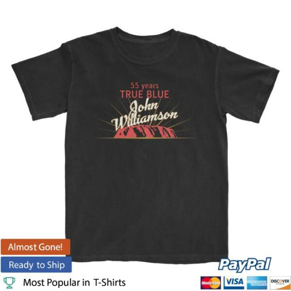 Warner Music Merch Store 55 Years Of True Blue T-Shirt