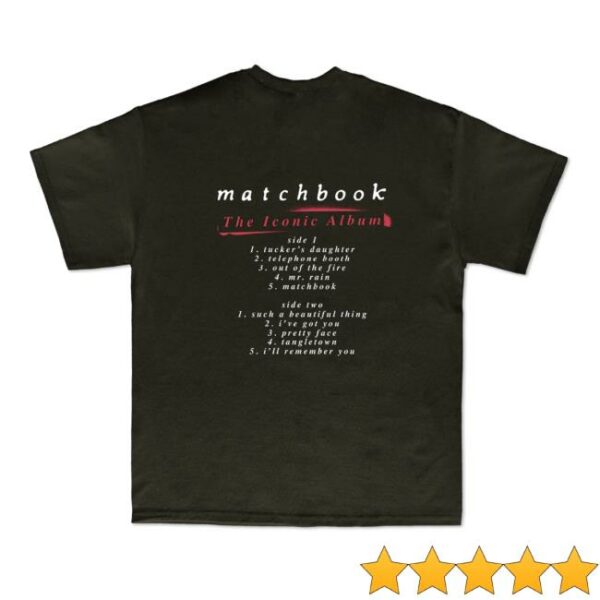Warner Music Merch Store Matchbook T-Shirt