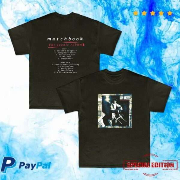 Warner Music Merch Store Matchbook T-Shirt