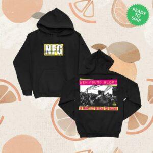 Pure Noise Merch Store Up Front Black Pullover Hoodie