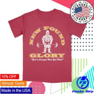 Pure Noise Merch Store Stronger Crimson Tee