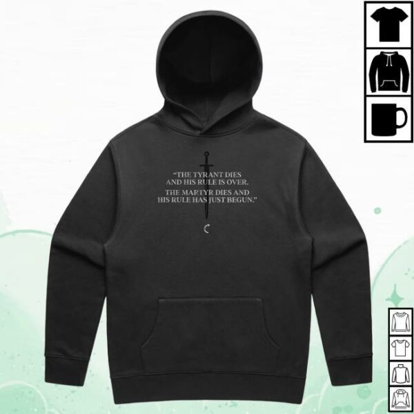 Tpusa Merch Store Martyr Hoodie