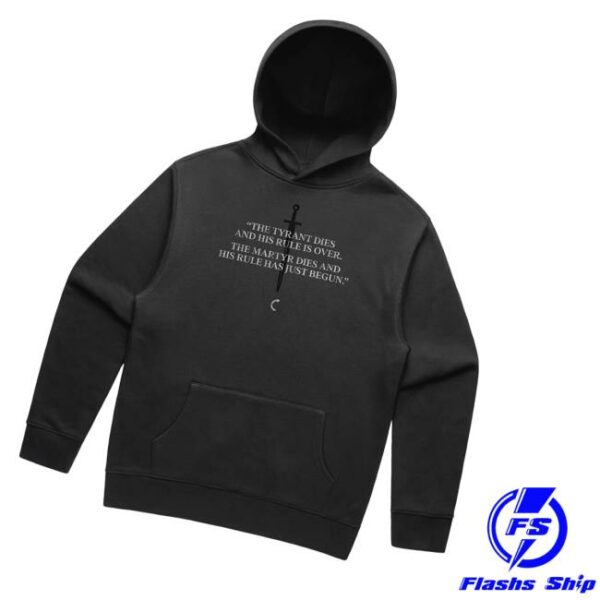 Tpusa Merch Store Martyr Hoodie