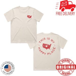 Tpusa Merch Store This Is My Happy Place T-Shirt