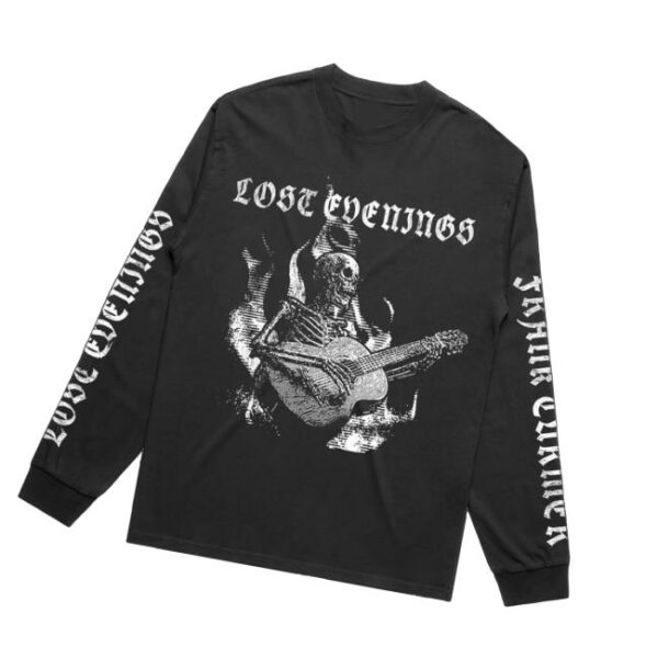 Frank Turner Shop Merch Lost Evenings Long Sleeve T-Shirt