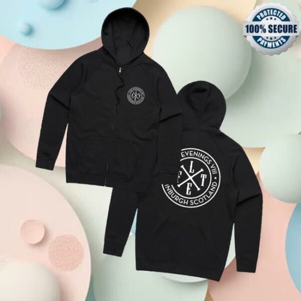 Frank Turner Shop Merch Lost Evenings Viii Zip Hoodie