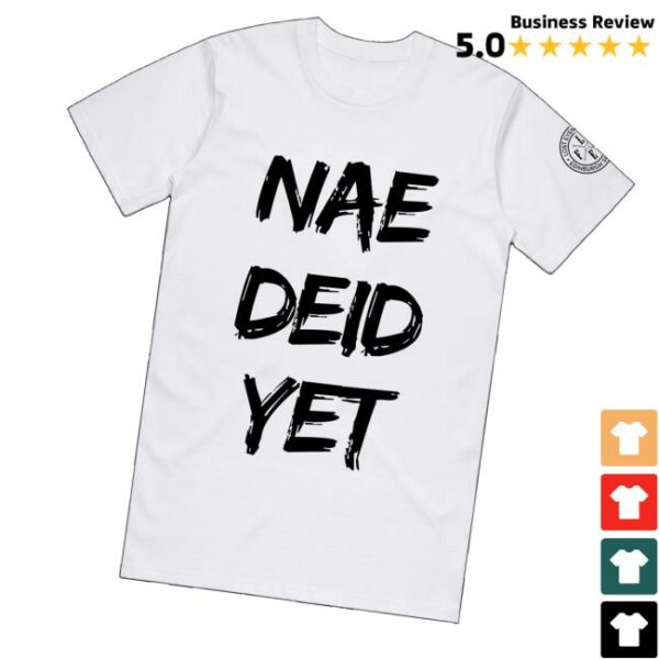 Frank Turner Shop Merch Lost Evenings Viii Nae Deid Yet T-Shirt